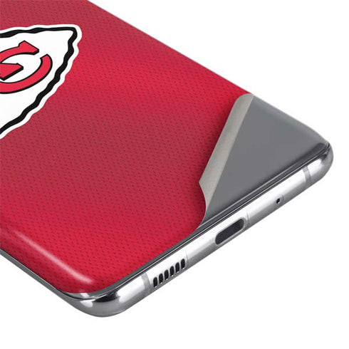 NFL Kansas City Chiefs Team Jersey Galaxy S20 Plus Skin